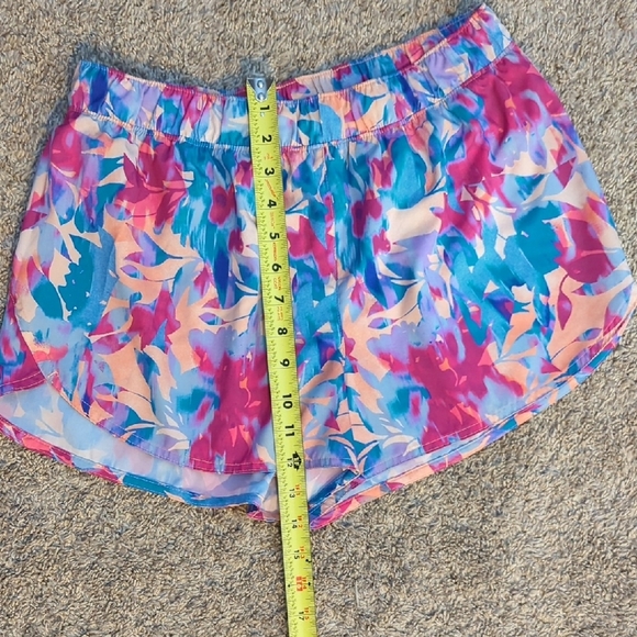 Colorful Women's Athletic Shorts - Picture 2 of 4